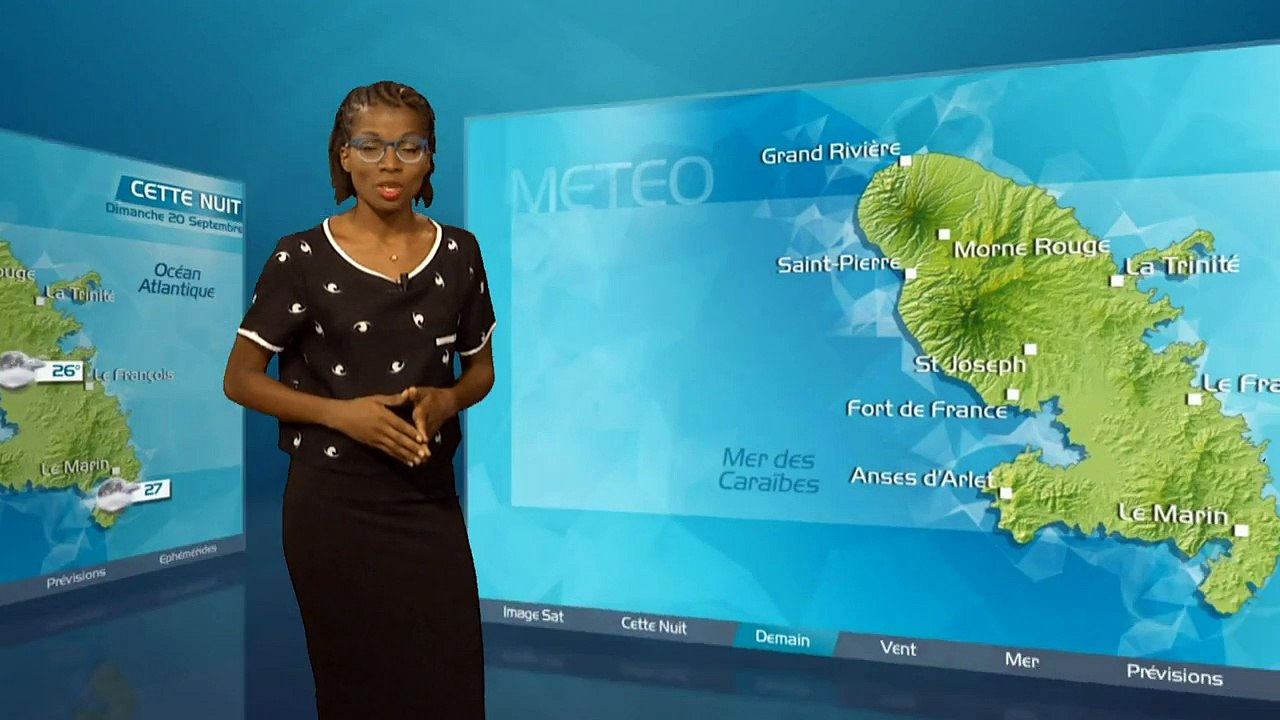 Le Bulletin Météo du Dimanche 20 Septembre 2 015