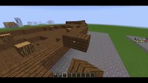 Minecraft Tutorial: How to build a Large Medieval Ship | Tutorial ( HD )