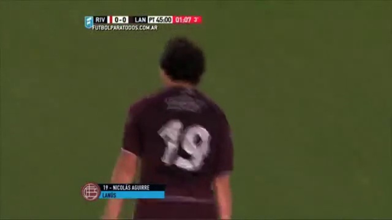 River 1 - Lanús  1 - Fecha 25 - Primera División