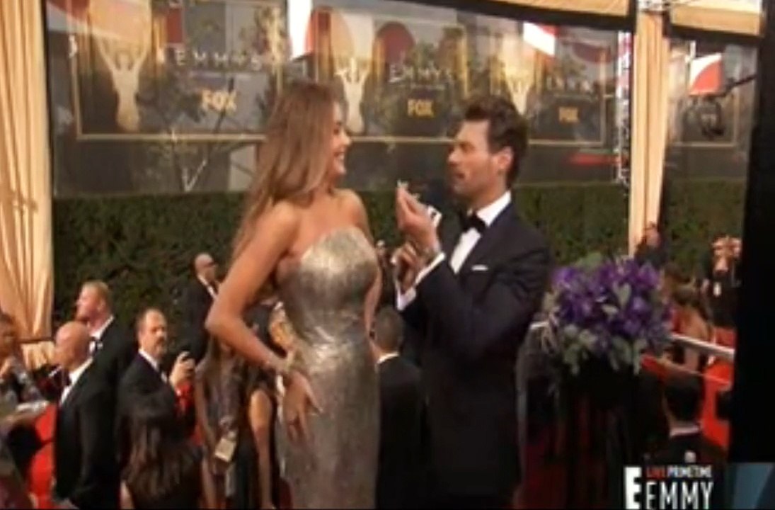 Sofia Vegara Red  Carpet The Emmys