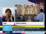 Aborda Papa Francisco temas políticos y religiosos en su gira por Cuba