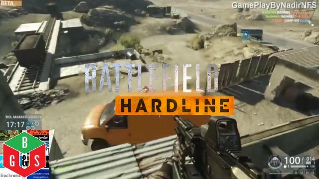 Battlefield Hardline Beta - DUST BOWL - HOTWIRE Match Gameplay PS4, Xbox One, PC