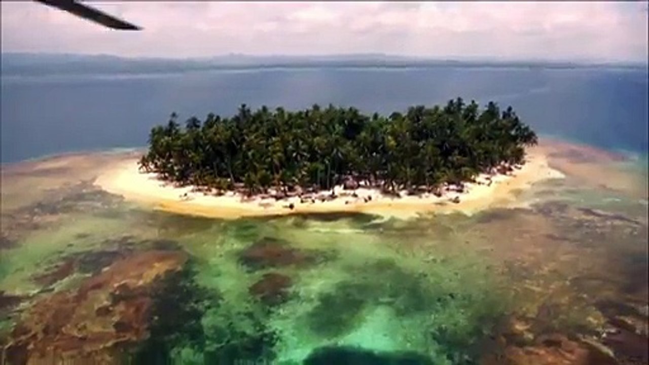 Famous Model in Swimsuit at Exotic Locations