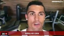 El entrenamiento más íntimo de Cristiano Ronaldo con su hijo