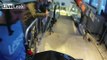 Amazing Bmx bike ride through the mall will take you for a wild ride