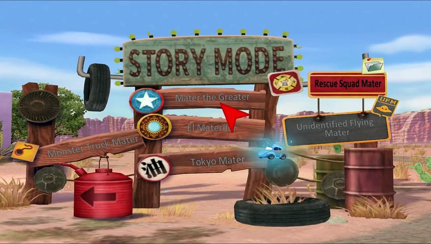 Cars Toon: Mater's Tall Tales | Disney Games - Gameplay Walkthrough Part 1 HD