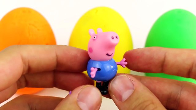 Rainbow Play Doh Surprise Eggs Angry Birds Peppa Pig Shopkins Captain America