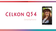 Celkon Q54 Smartphone Specifications & Features