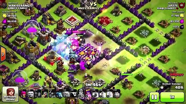 Clash Of Clans - GIANTS IN TITANS & CHAMPION RAIDS!! (KINGS OF CLASH)