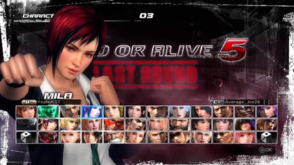 DoA5LR: YoshioKST vs Average_Joe28  IX/20/2015