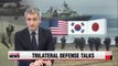 Korea, U.S., Japan to hold defense talks next month: source