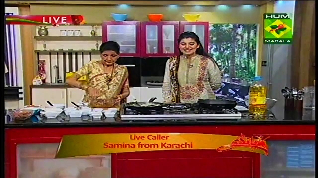 Peshawari Chapli Kabab Recipes in Handi  by Chef Zubaida Tariq Masala TV 16 September 2015