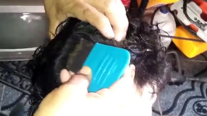 Une tête pleine de poux