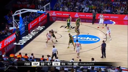 Reverse Dunk by Claver - EuroBasket 2015