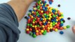 Learn Colours For Children With M&Ms Chocolate Candy, Make A Rainbow With M&Ms Candy