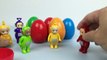 Teletubbies Surprise Eggs For Children With Noo Noo Po Laa Laa Dipsy Tinky Winky Figurines Toys