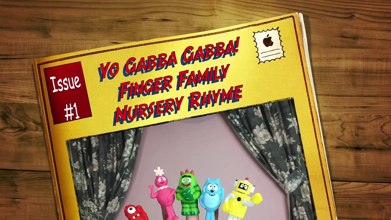 Yo Gabba Gabba! Finger Family Nursery Rhymes