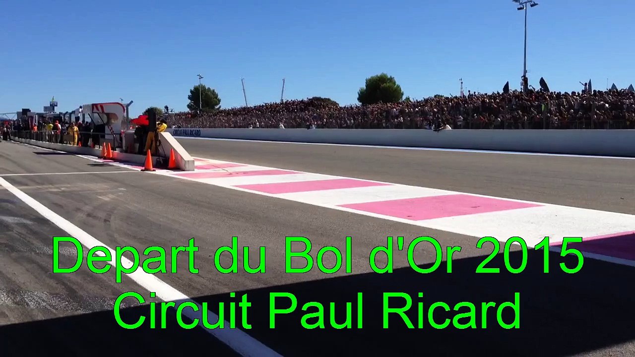 Départ Bol d'Or 2015
