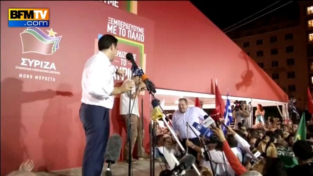 Grèce: Tsipras remporte haut la main les législatives