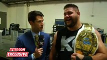 Kevin Owens' bizarre post-match interview_ WWE.com Exclusive, Sept. 20, 2015 WWE Wrestling On Fantastic Videos