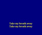 KARAOKE BERLIN - Take my breath away
