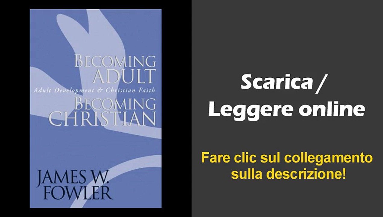 Download eBook # Becoming Adult, Becoming Christian