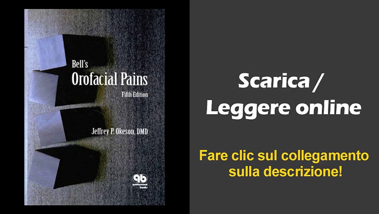 Download eBook # Bell's Orofacial Pains