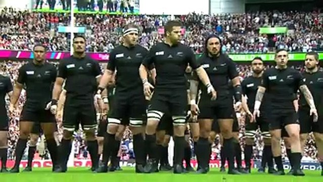 Le haka néo zélandais au Wembley Stadium