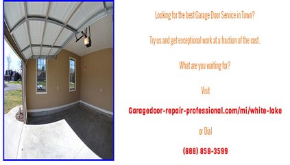 White Lake, MI Licensed Garage Door Technicians