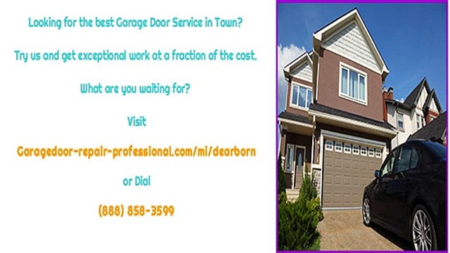 Expert Garage Door Repair Dearborn, MI