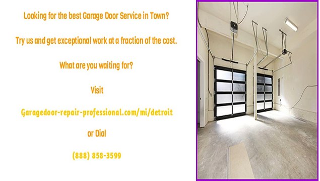Garage Door Parts Repair & Replacement in Detroit, MI