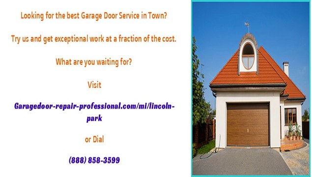 Garage Door Repair Service & Maintenance in Lincoln Park, MI