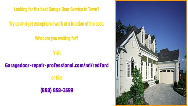 Garage Door Parts Repair & Replacement in Redford, MI