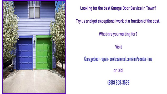 Center Line, MI Expert Garage Door Repair