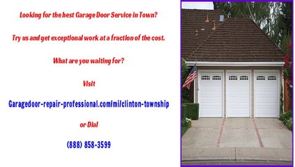 Clinton Township, MI Garage Door Parts Repair & Replacement