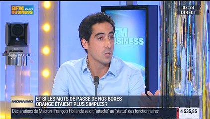 Et si les mots de passe des boxes Orange étaient plus simples ? Jonathan Livescault - 21/09