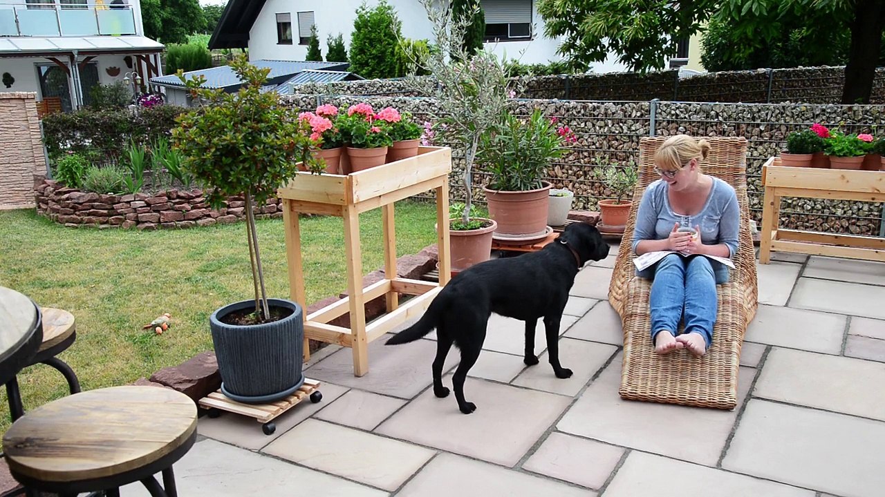 Sandstein Modak: Wohlfühlterrasse für Mensch und Tier