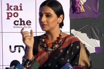 vidya balan is curious to watch kai po che
