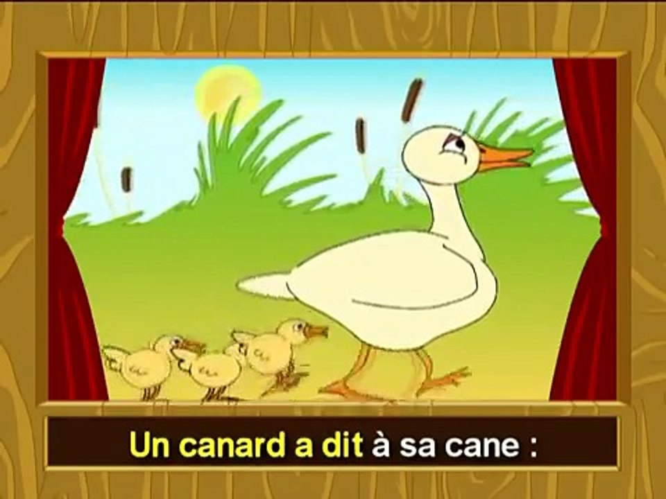 Un canard a dit à sa cane : « ricane, ricane »