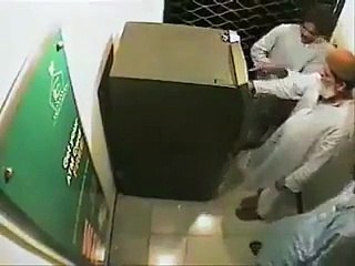 Shocking Videos: Watch What Happened With This Old Man While Taking Money From ATM