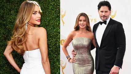VIDEO)  Sofia Vergara Stuns With Joe Manganiello At Emmy Awards 2015