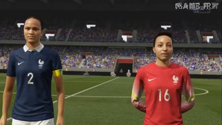 FIFA 16 - Les premiers matchs #3 : France - Suède (féminine)