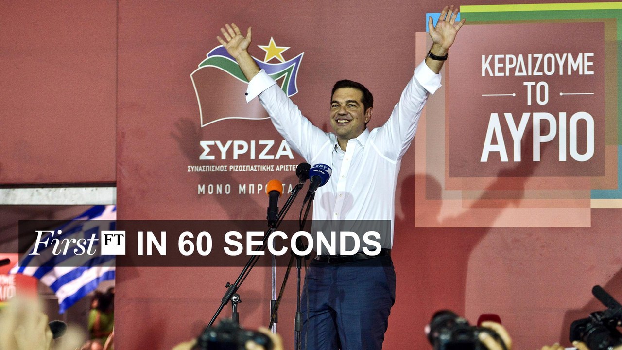 FirstFT - Greek poll, UK nuclear tech