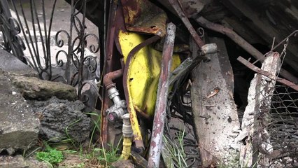 Driver escapes unhurt after spectacular car crash in Romania