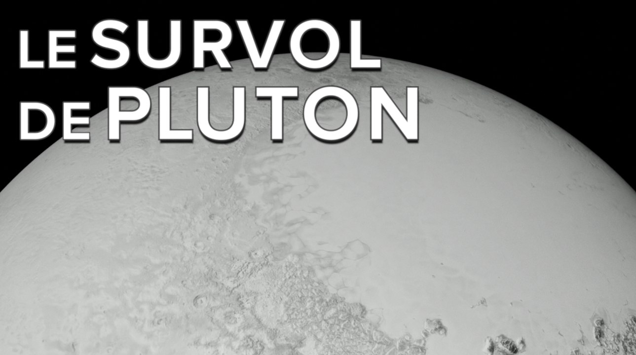 Survolez les sublimes paysages de Pluton