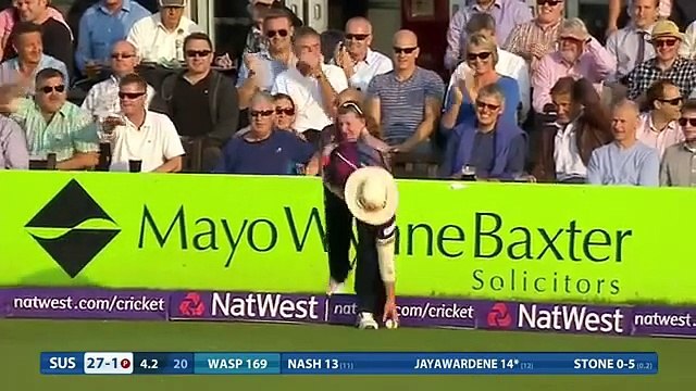 Mahela Jayawardene 50 32 vs Northants NatWest T20 Blast 2015 Quarter Final 1