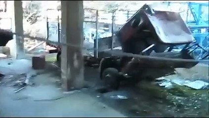 EDIFICIO ENORME A ROMA ABBANDONATO RITROVO DROGA 23 FEBBRAIO 2012 (1 DI 2)