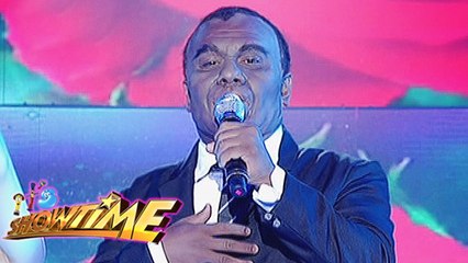 It's Showtime: Eric Nicolas as Louis Armstrong