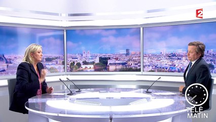 Les 4 Vérités-Marine Le Pen ne veut pas des "statistiques ethniques"