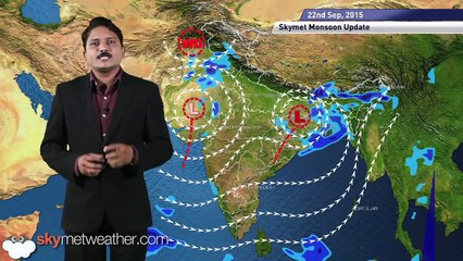Weather Forecast for September 22, 2015 Skymet Weather HINDI